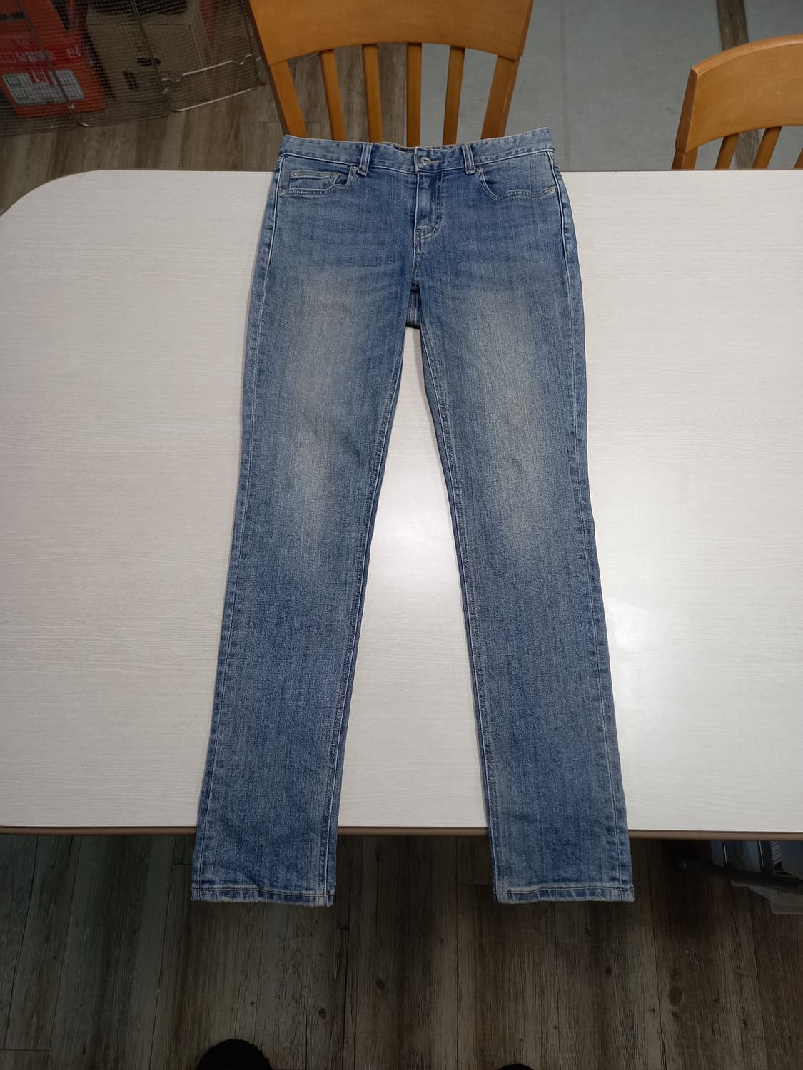 30 MODIFIED Kor 워싱 스판 슬림일자진 30-171 상품이미지1