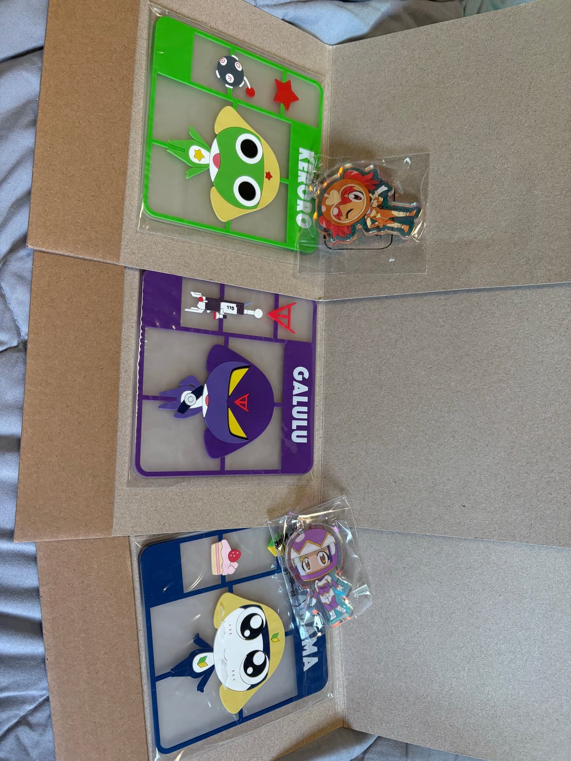 반다이 클리어 가챠 케로로 타마마 가루루 팝니다 일괄 상품이미지1