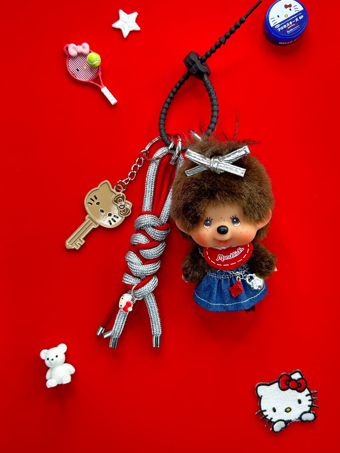 (31)정품몬치치❤️키티 ×대두몬치치 시리즈 05 상품이미지1