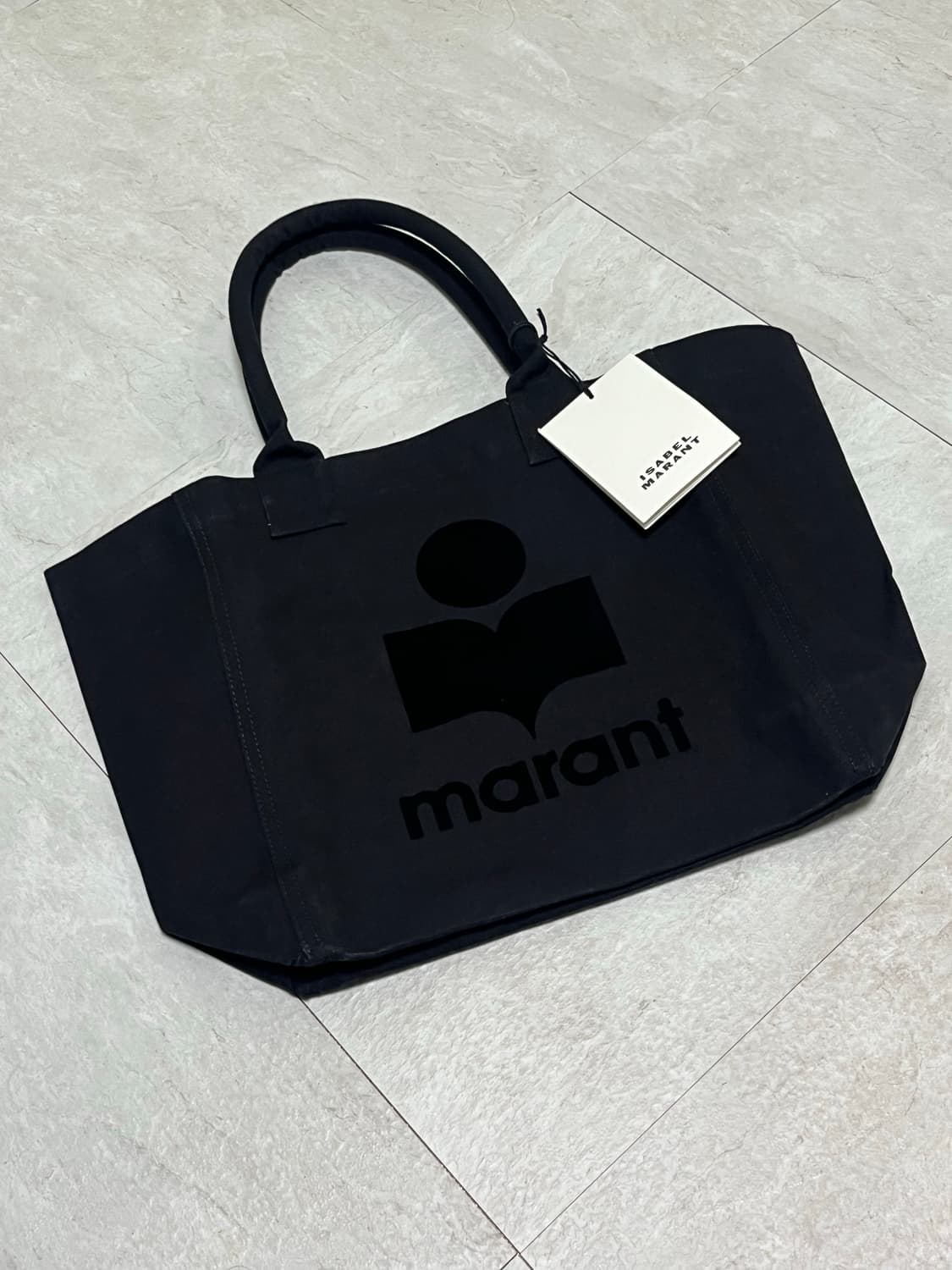 이자벨마랑 스몰 옌키 토트백 블랙 상품이미지1