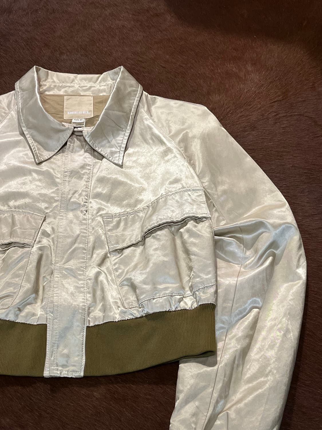 Diesel 디젤 y2k 글로시 빈티지 자켓 상품이미지7