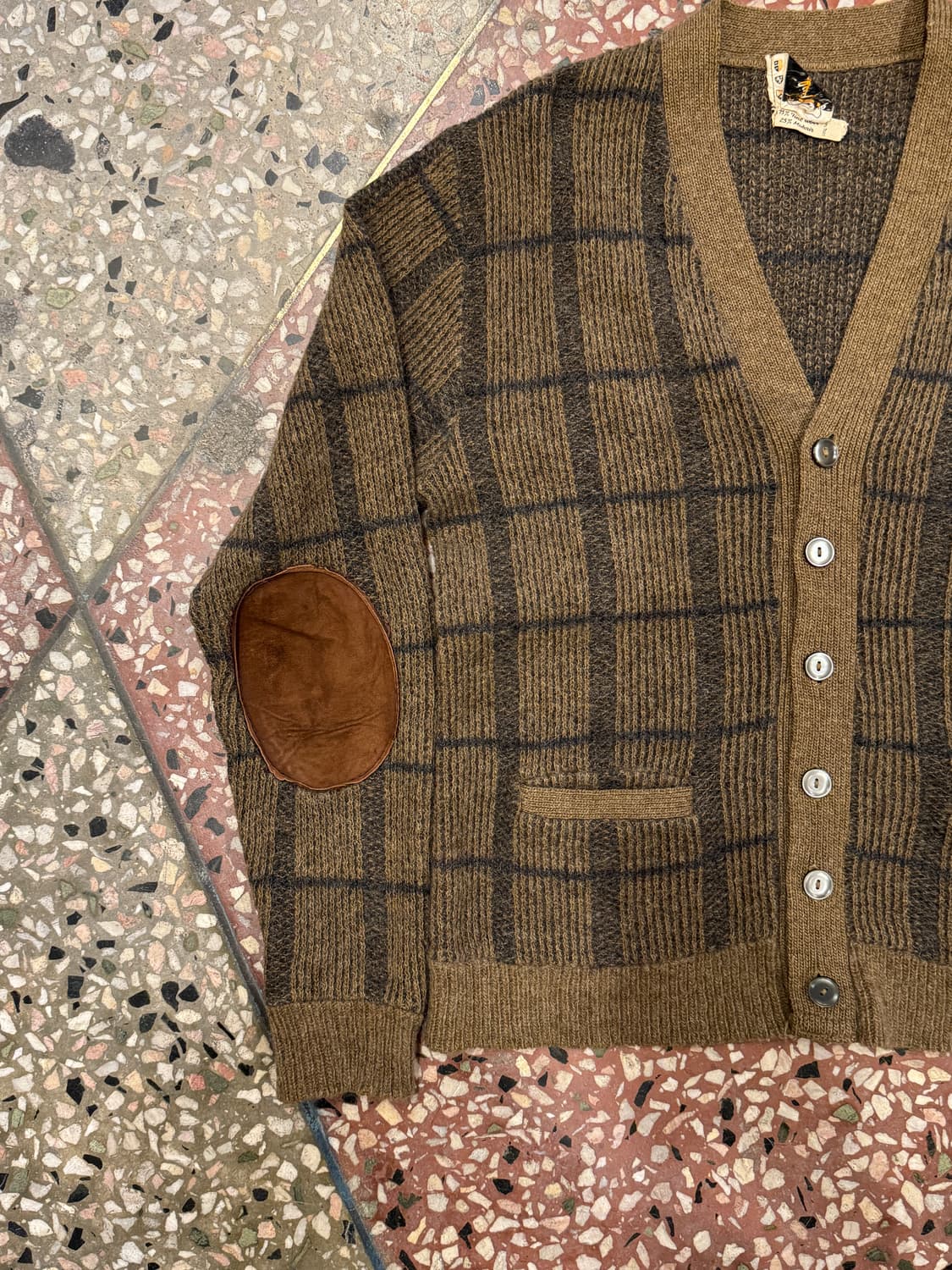 60s Barclay 모헤어 가디건 (M) 상품이미지5