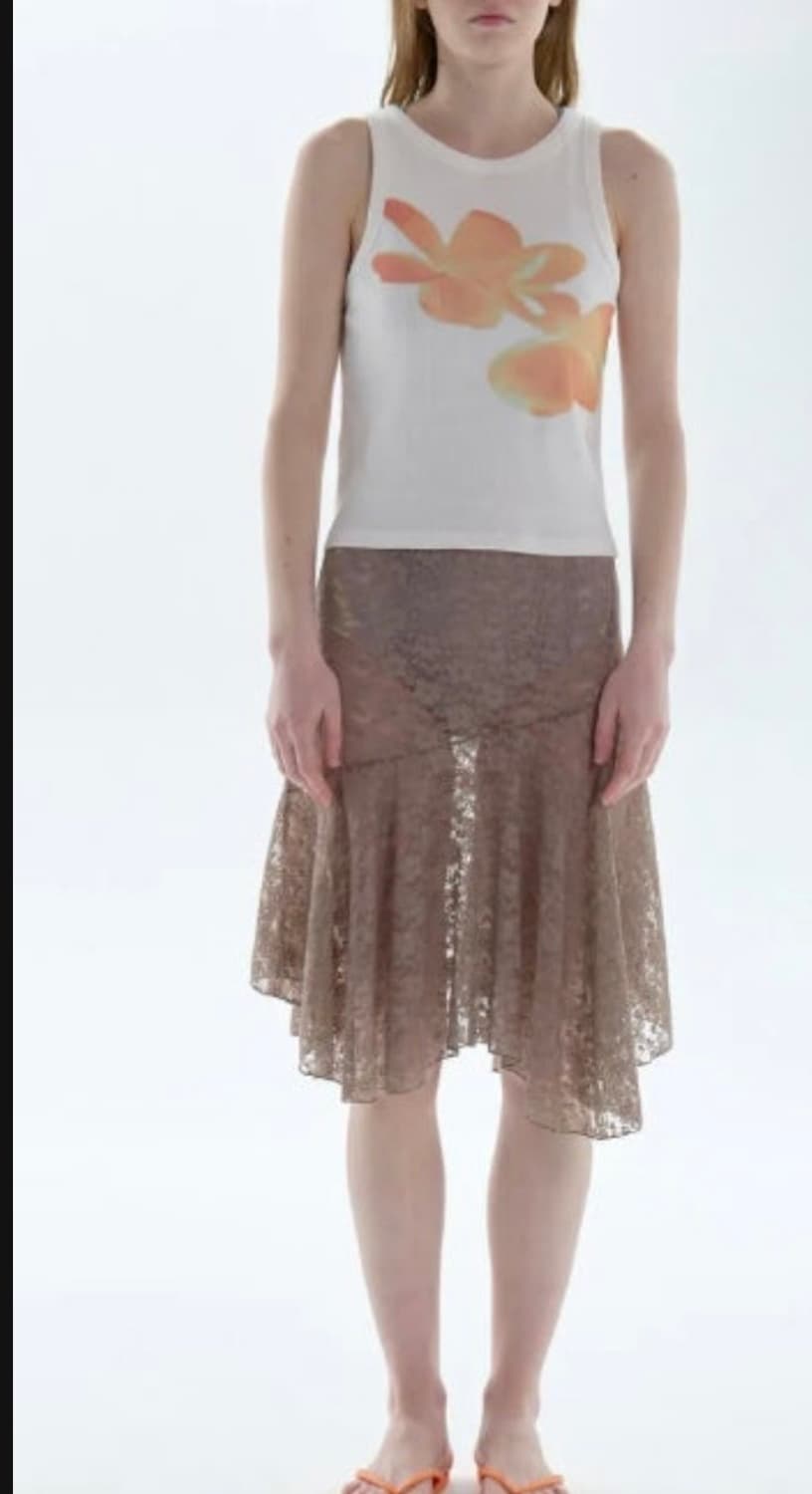 파이시스 플라워 슬리브리스 탑 (flower sleeveless top) 상품이미지2