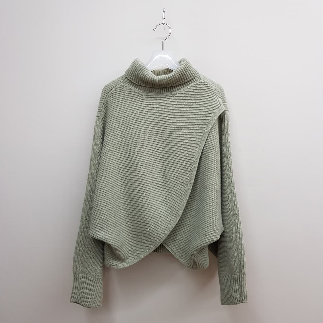 한섬 SJSJ  2021 터틀넥  울 니트 스웨터 F사이즈 상품이미지7