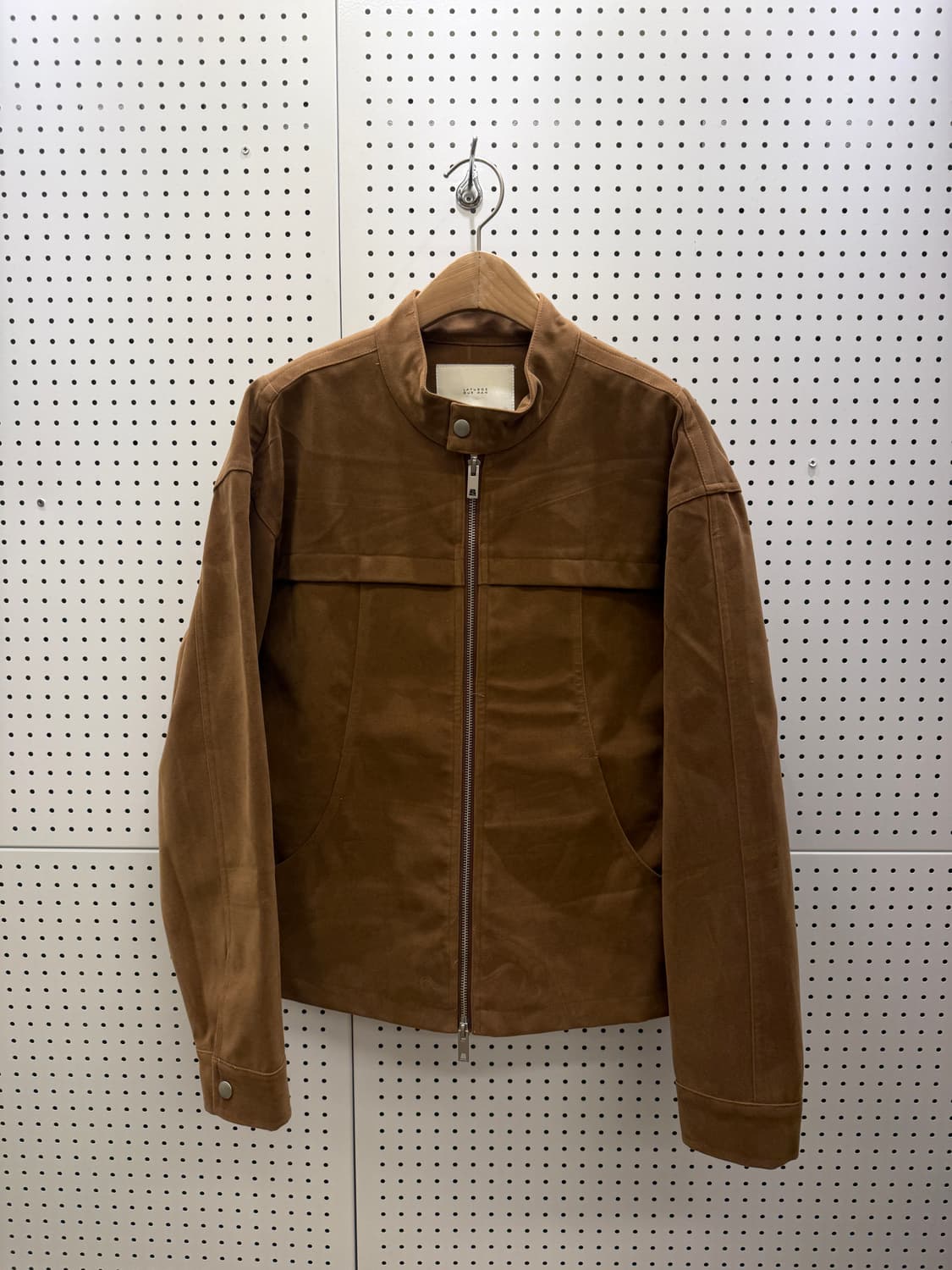 라퍼지스토어 버핑레더 스웨이드 자켓 브라운 U326 상품이미지2