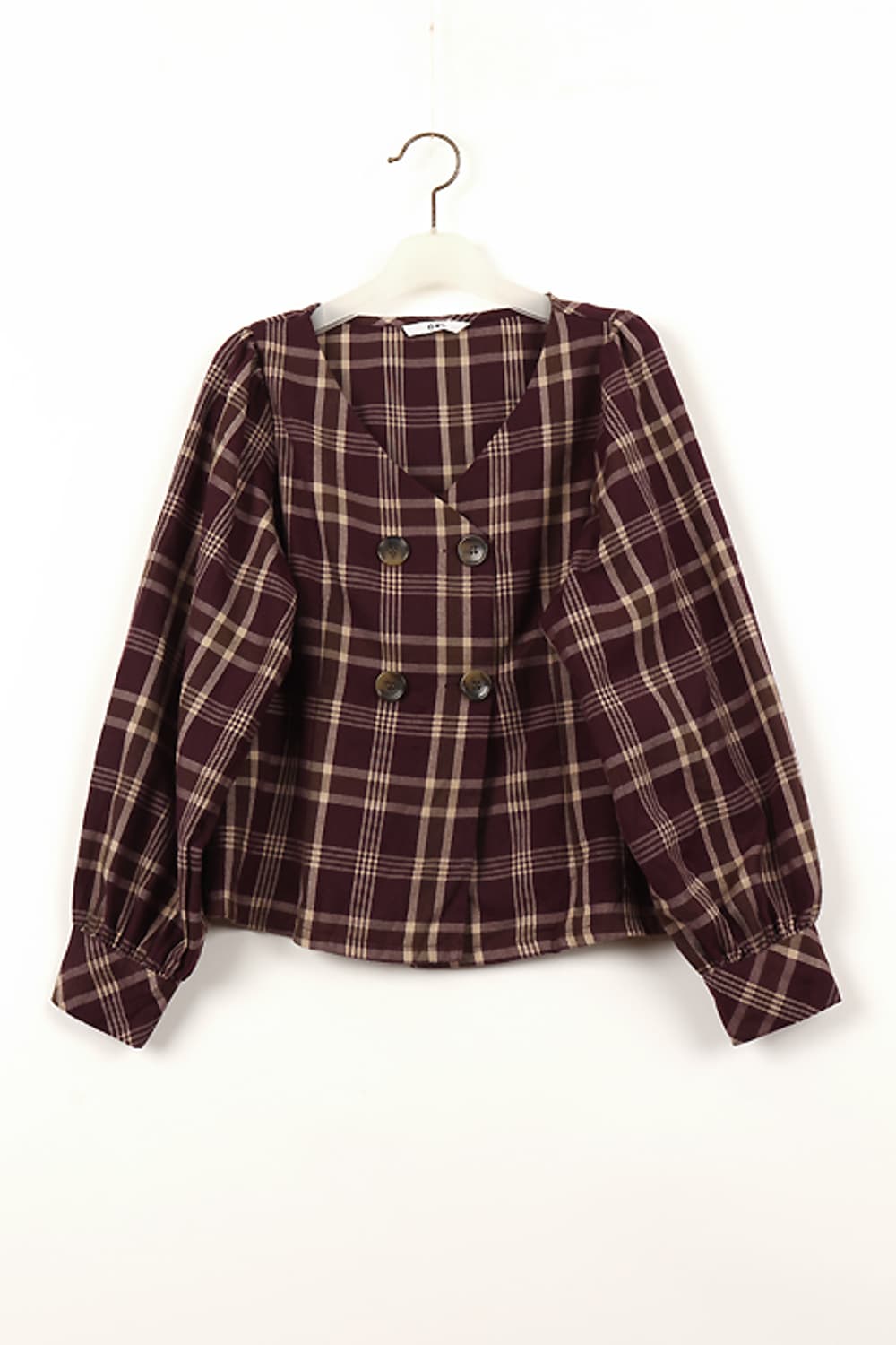 Grl jacket 지알엘재킷 체크재킷 모리걸 상품이미지2