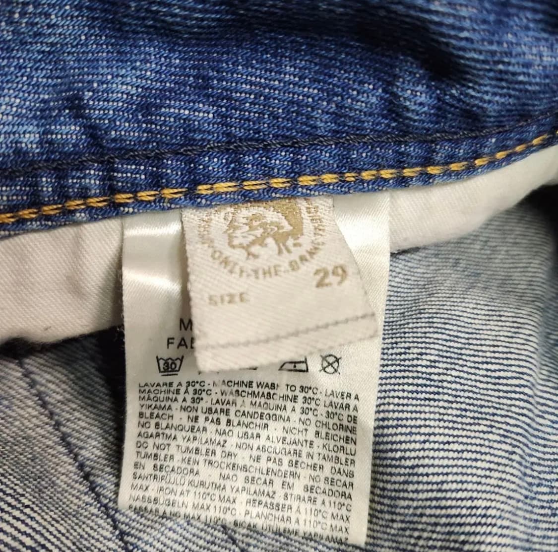 디젤 자탄 부츠컷 청바지 상품이미지7