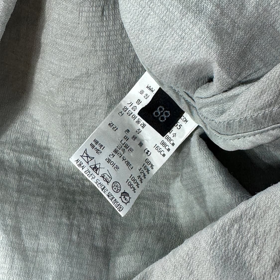 랑방컬렉션 크링클 셔츠 원피스 상품이미지5