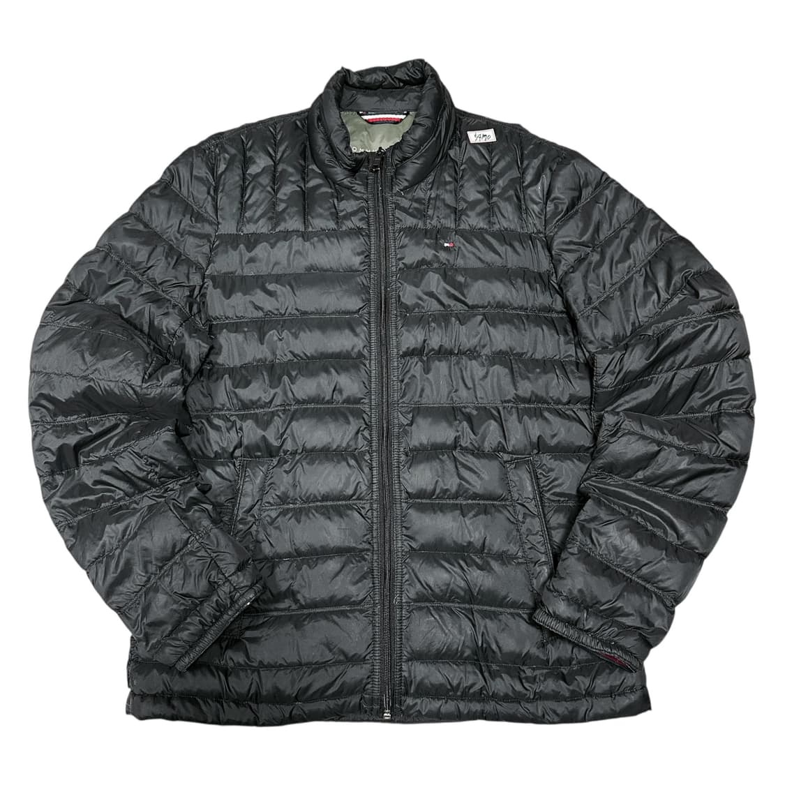 ✨ (바배) 타미 힐피거 덕다운 블랙 경량 패딩 상품이미지1