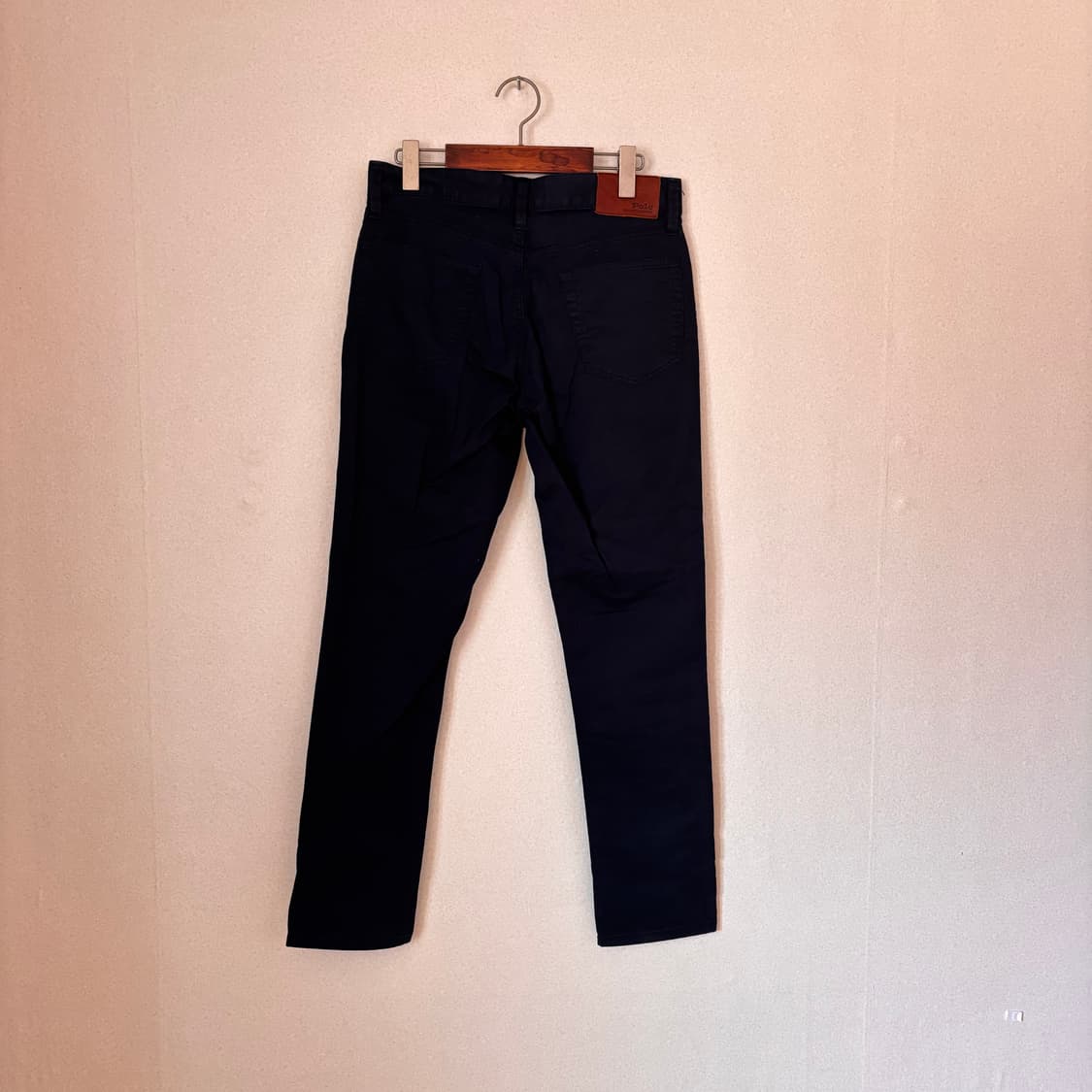 폴로 랄프로렌 슬림 28 29 캐주얼 팬츠 바지 스판 네이비 상품이미지3