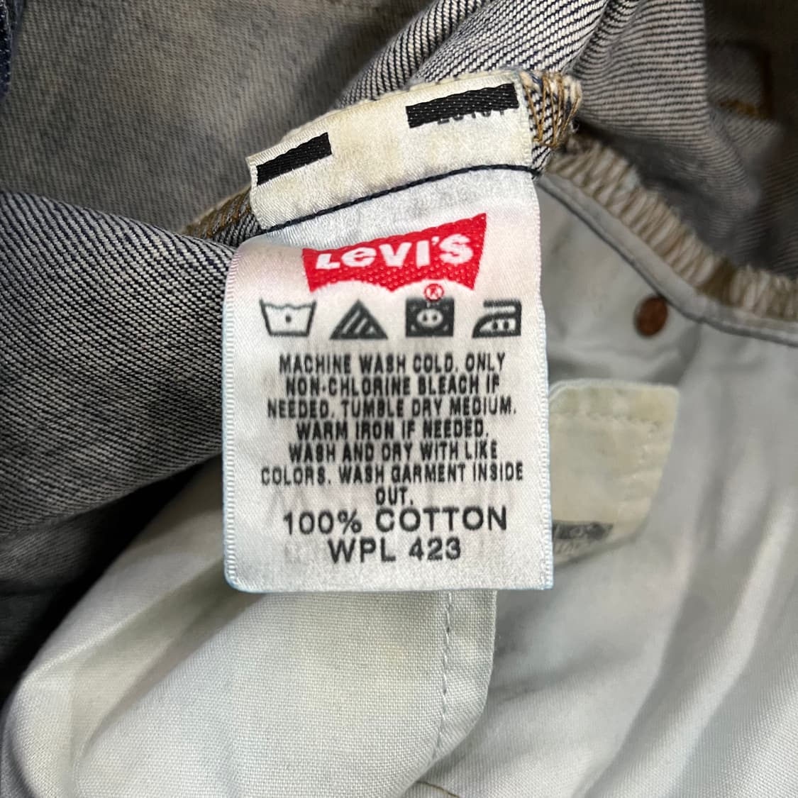 [29] 리바이스 501 오리지널 데님 청바지 0114M1 상품이미지4