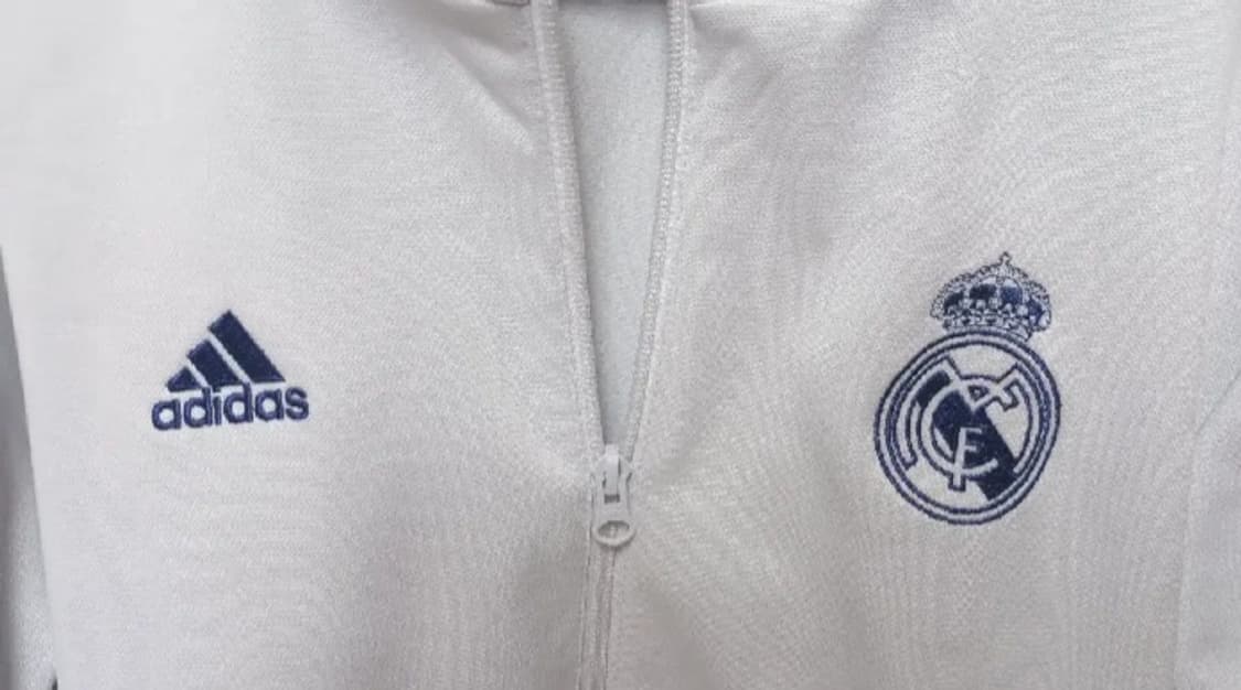 아디다스 대장급 레알마드리드 화이트 흰파 트랙탑 저지 져지집업 90/S 상품이미지3