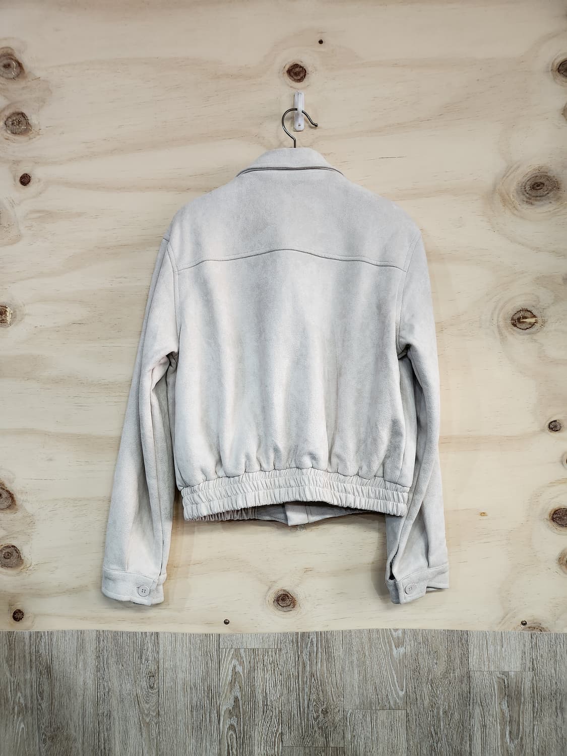 1132) 여성 스웨이드 봄버 자켓 상품이미지2