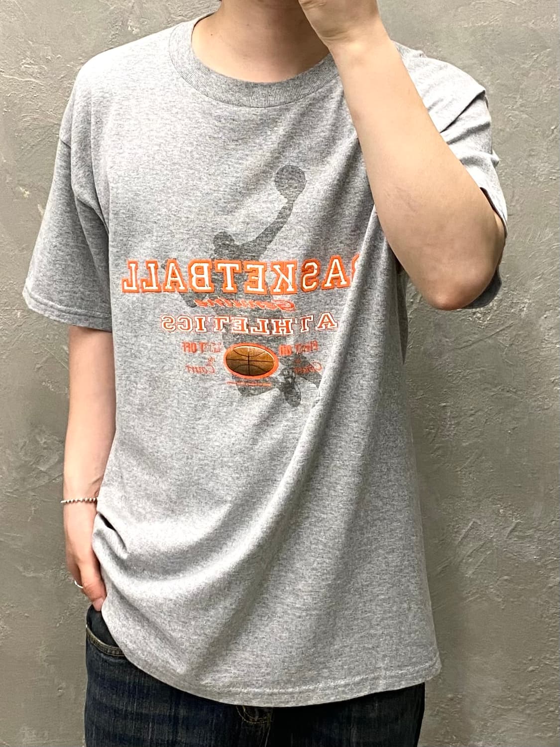 [L] 00s DELTA 델타 바스켓볼 빈티지 반팔 티셔츠 상품이미지7