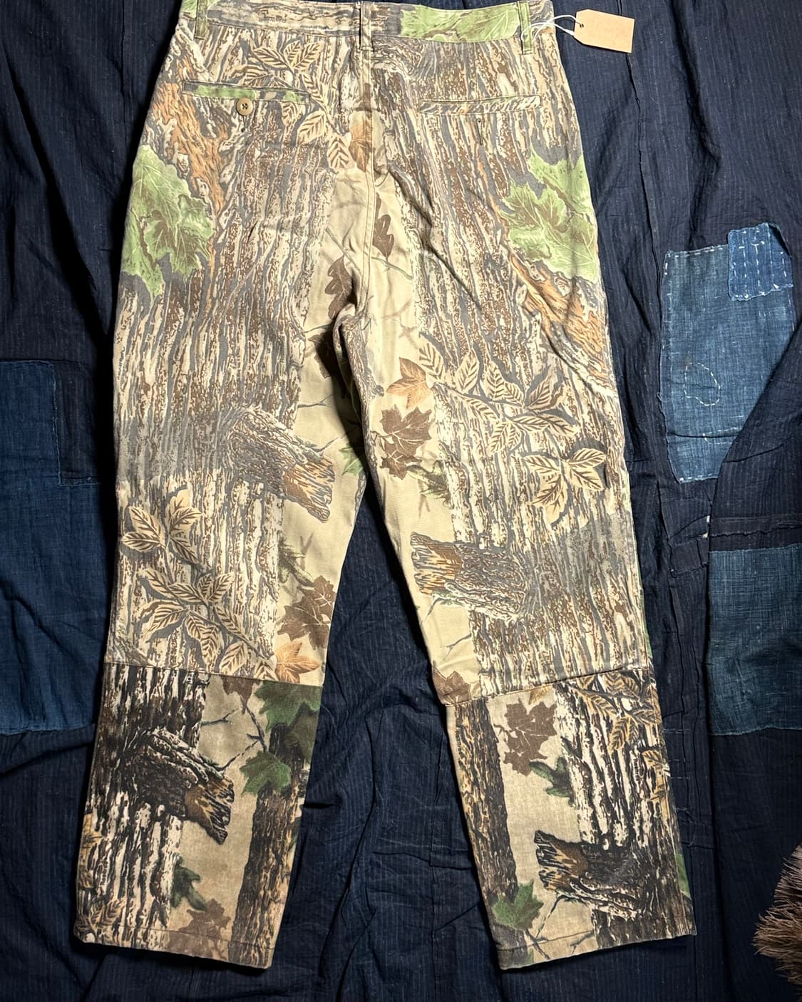 90-00‘s 카벨라스 트리바크 패턴 헌팅 팬츠 36 상품이미지7