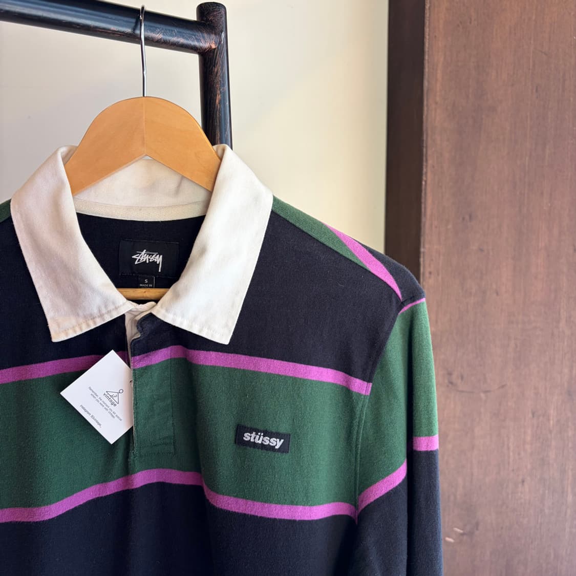 16097 - 스투시 스트라이프 럭비티 상품이미지3