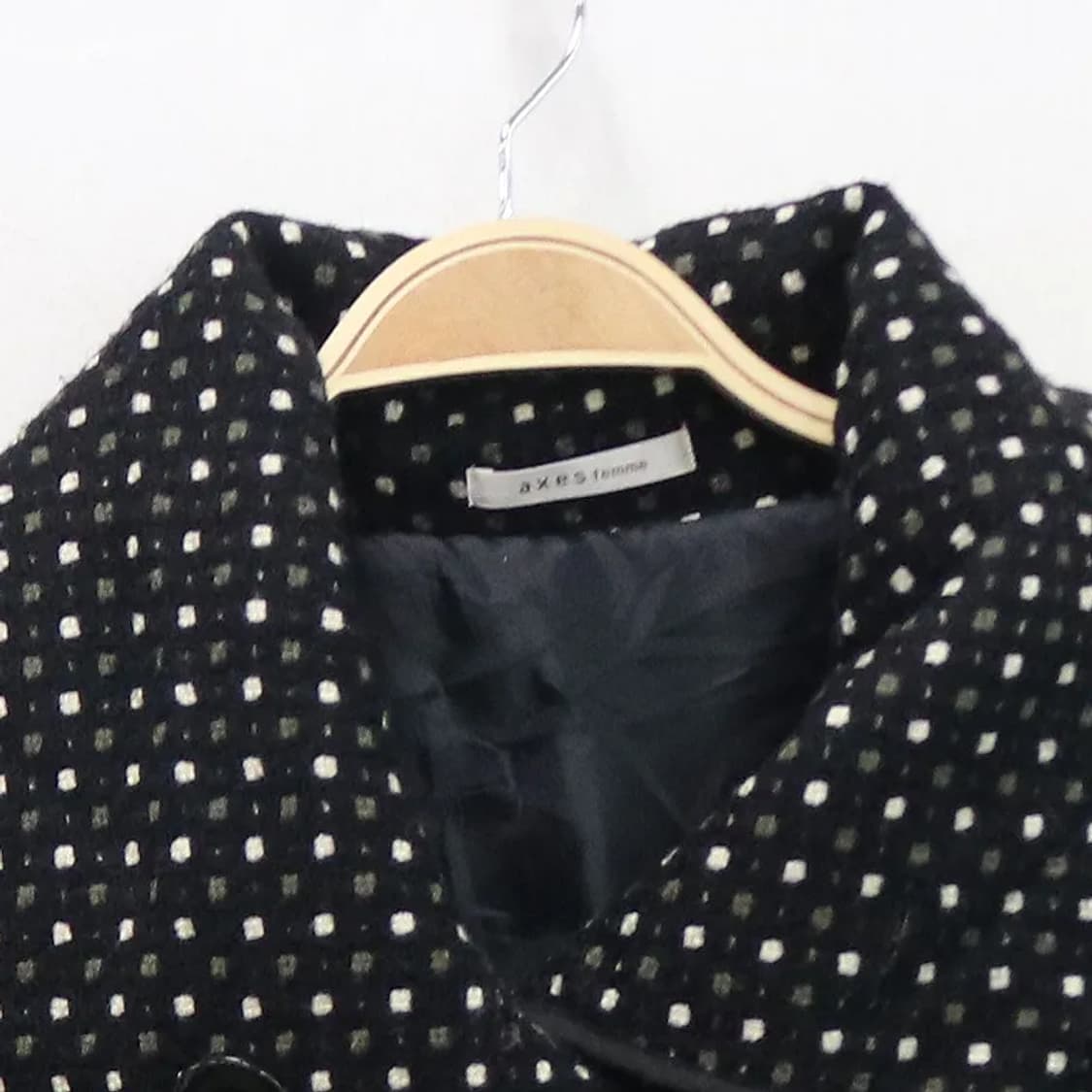 엑시즈팜 도트 포인트 미들 코트  60401 상품이미지5