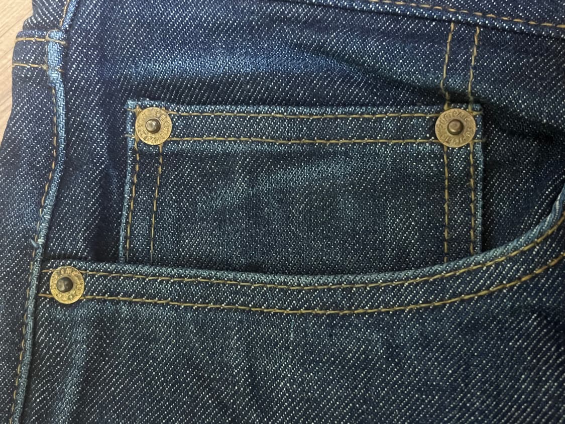 슈프림 리지드 루즈 핏 셀비지 진 상품이미지5