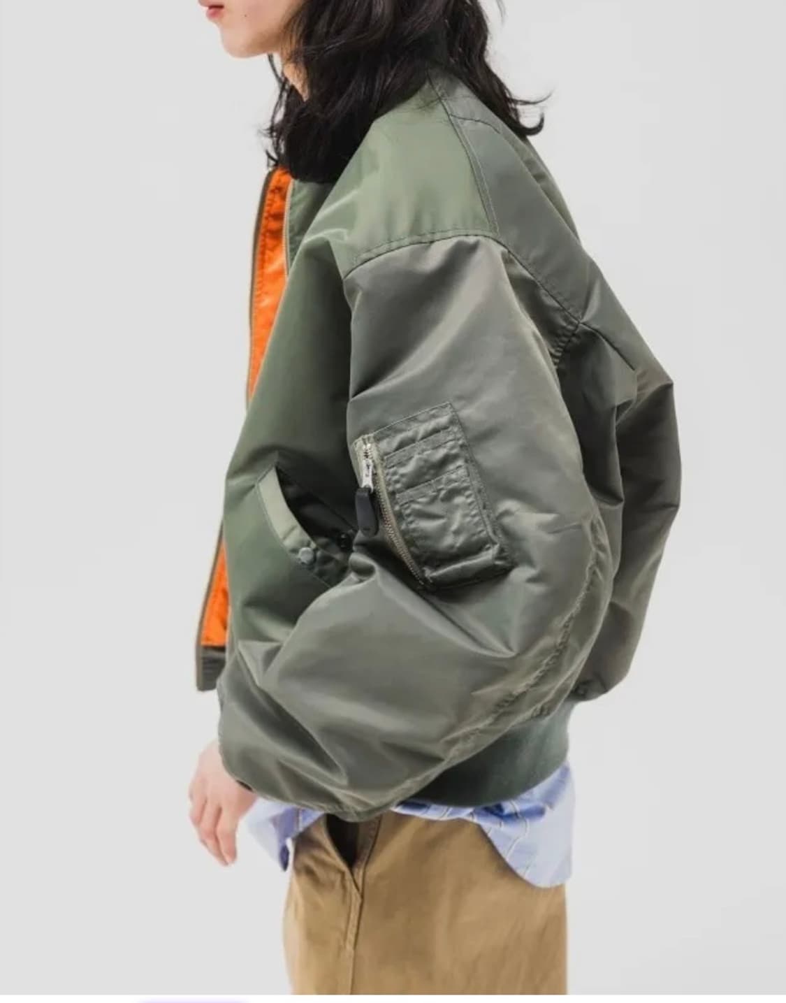 Beams 빔즈 ma-1 자켓 상품이미지2