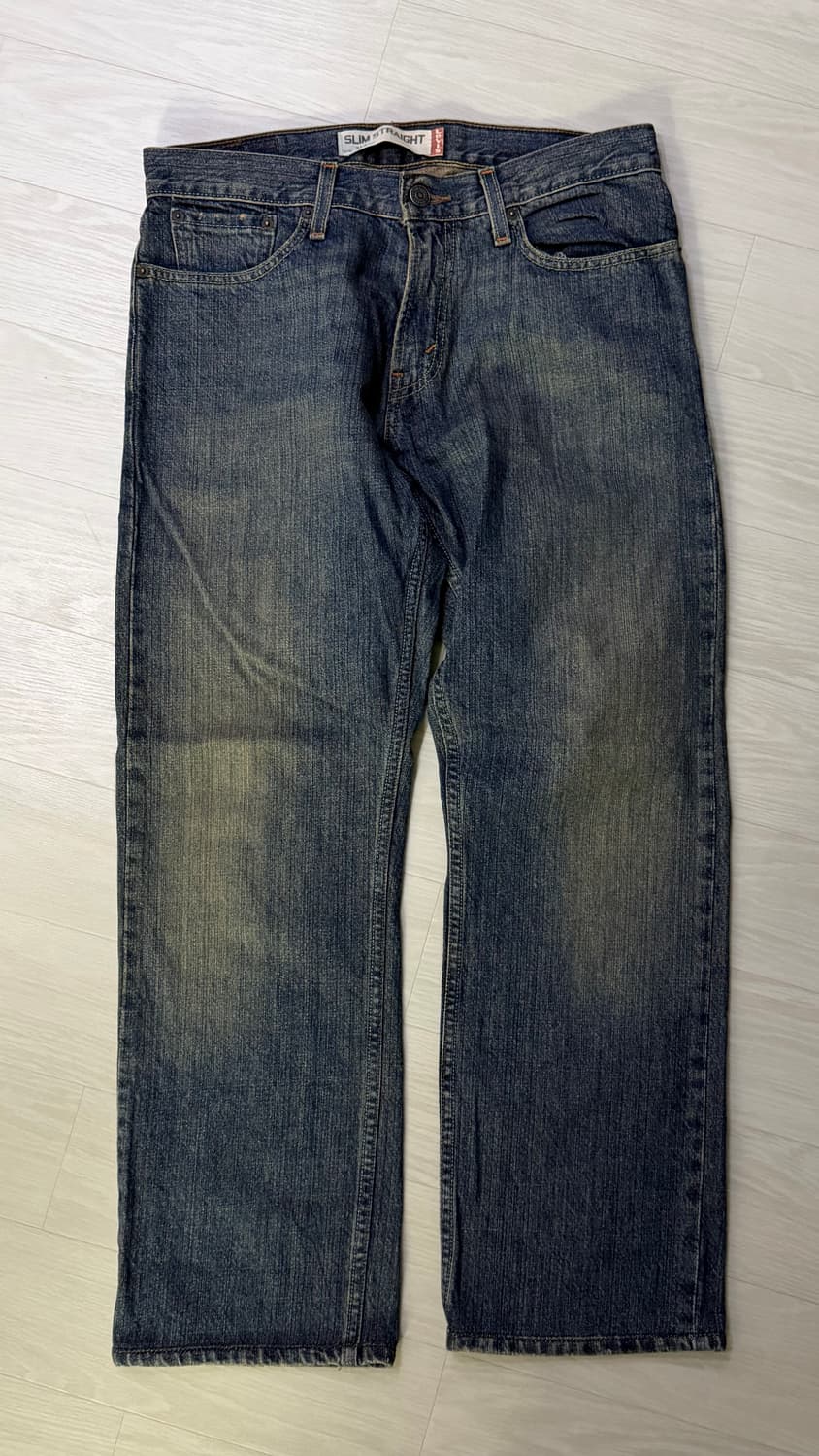 대장 리바이스 514 워싱 데님 팬츠 상품이미지2