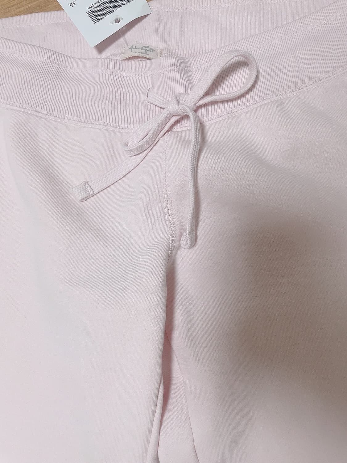 브랜디멜빌 베이비핑크 와이드 스웻팬츠 새상품 상품이미지2