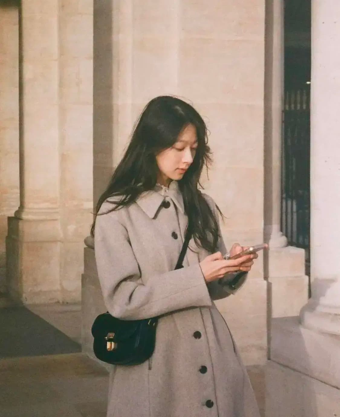 택O) 앤유 엔젤 코트 다크 베이지 상품이미지3