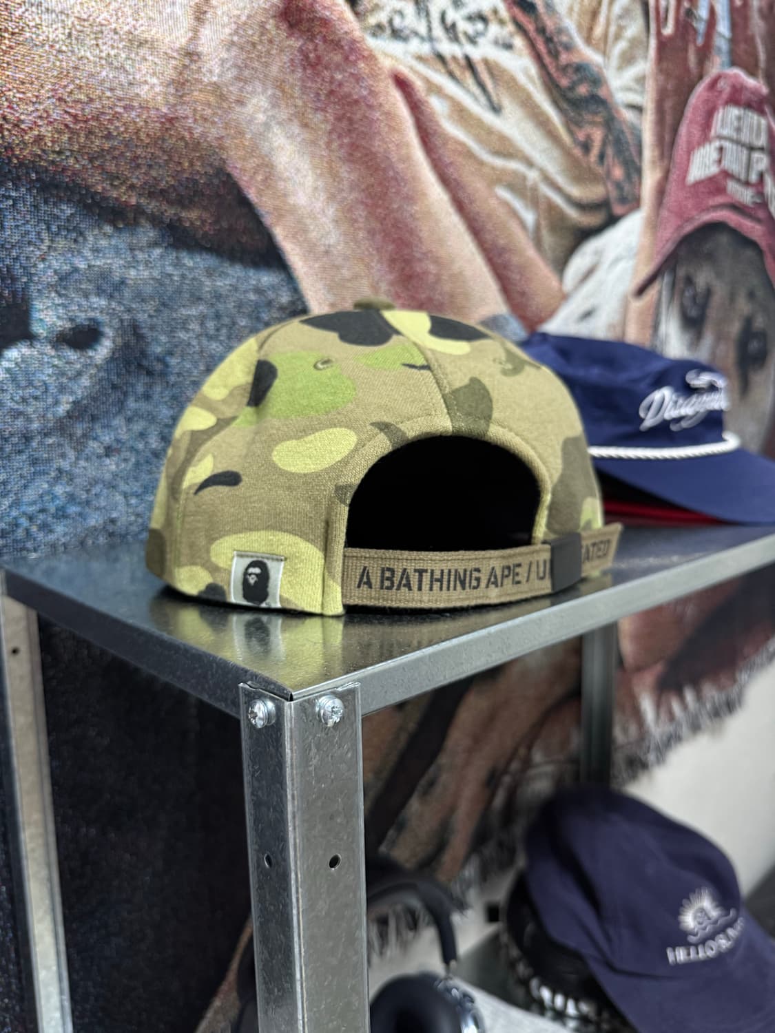 베이프 언디핏 카모 캡 모자 상품이미지2