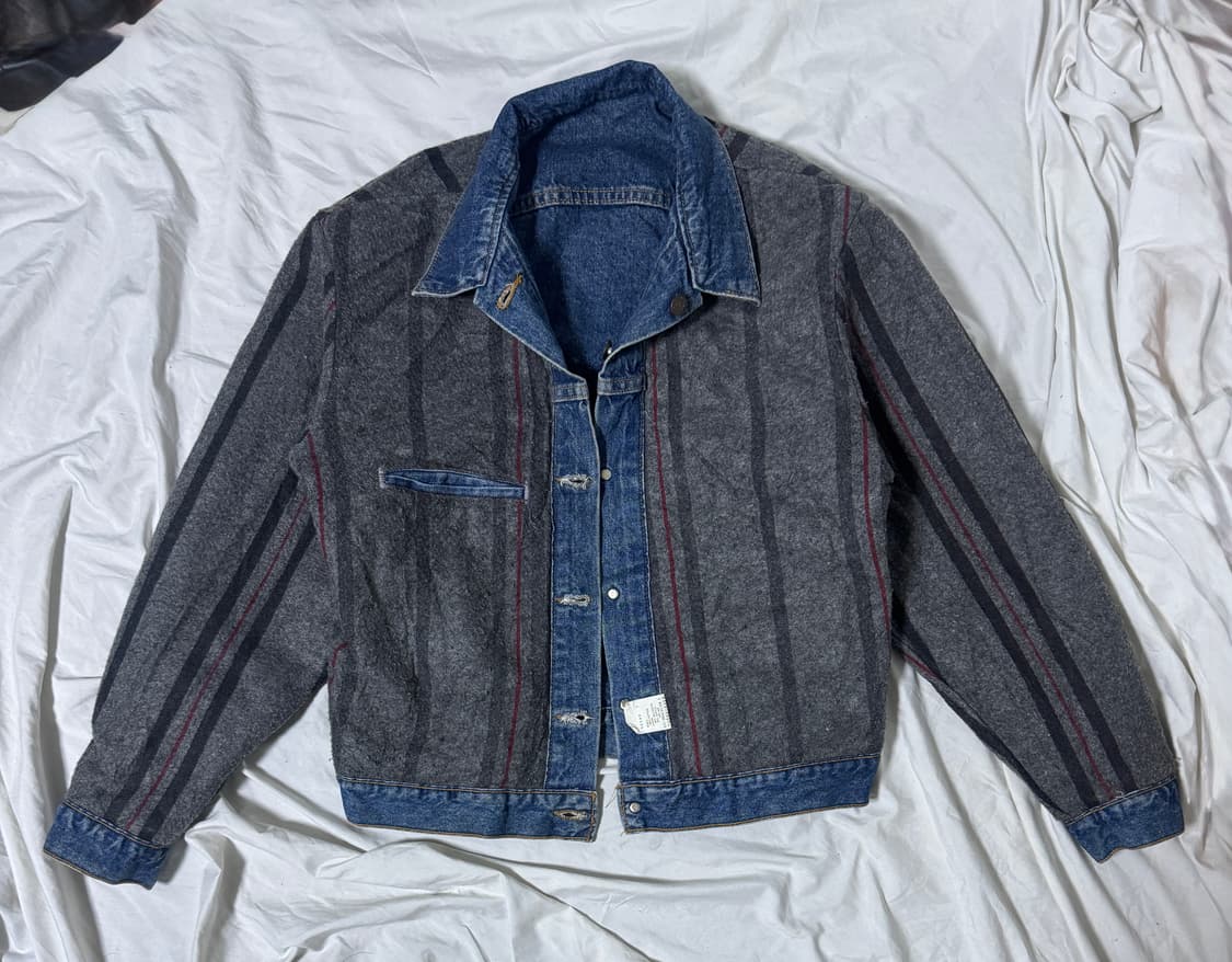 90s usa 리바이스 70506 블랭킷 데님자켓 상품이미지3