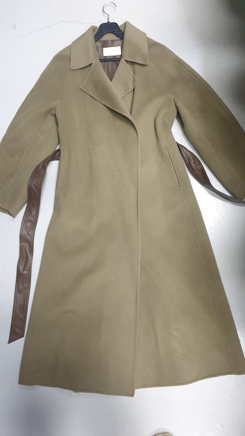 발렌시아 캐시미어 롱코트 55사이즈 상품이미지3