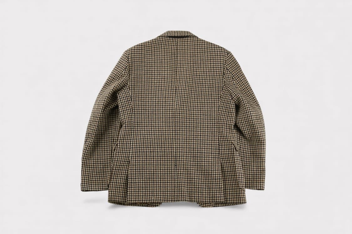 [L] 빈티지 잉글랜드 하운드체크 울자켓 상품이미지7