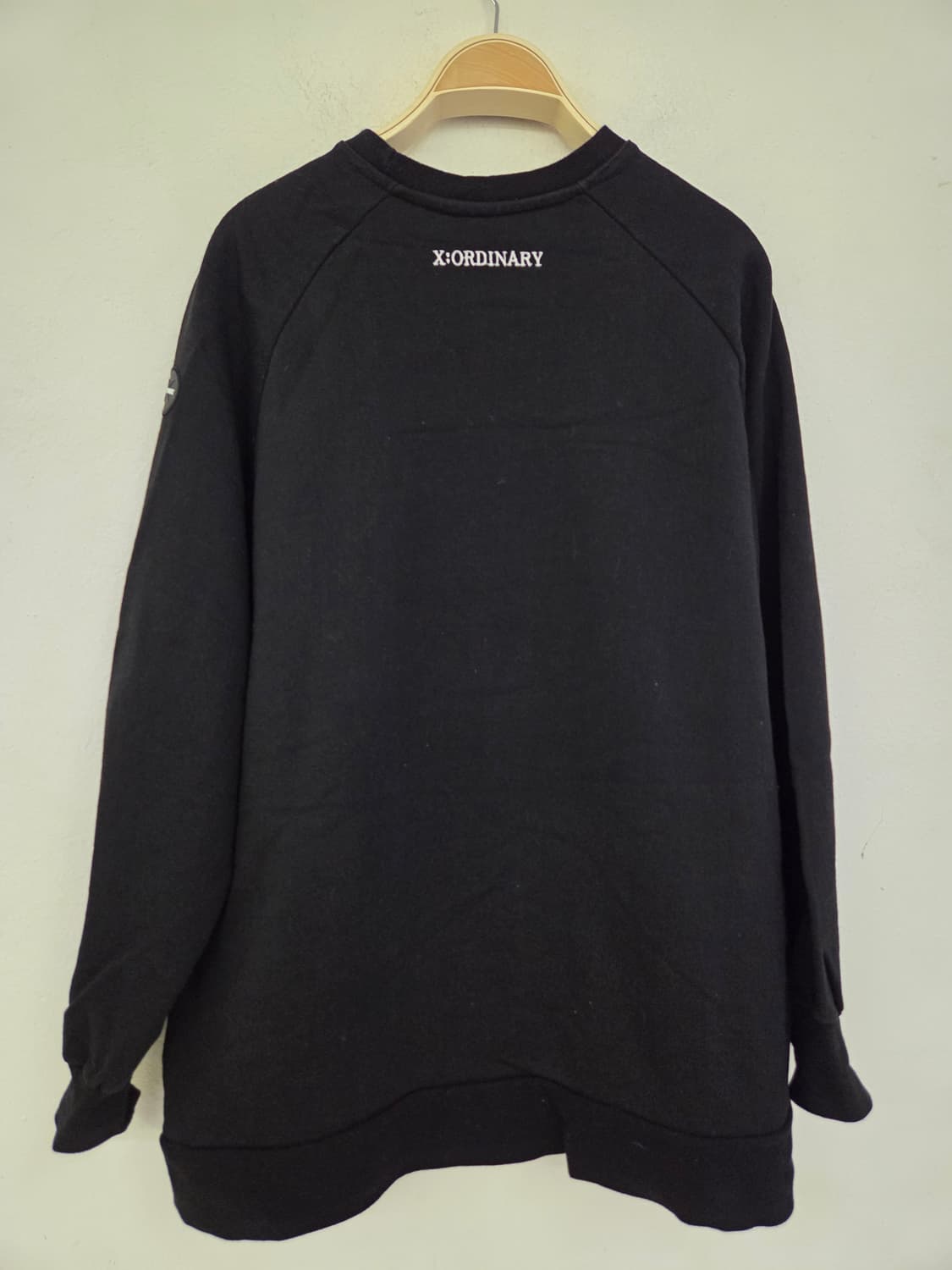 엑스오디너리  플라워 로즈 맨투맨 블랙 50 상품이미지5