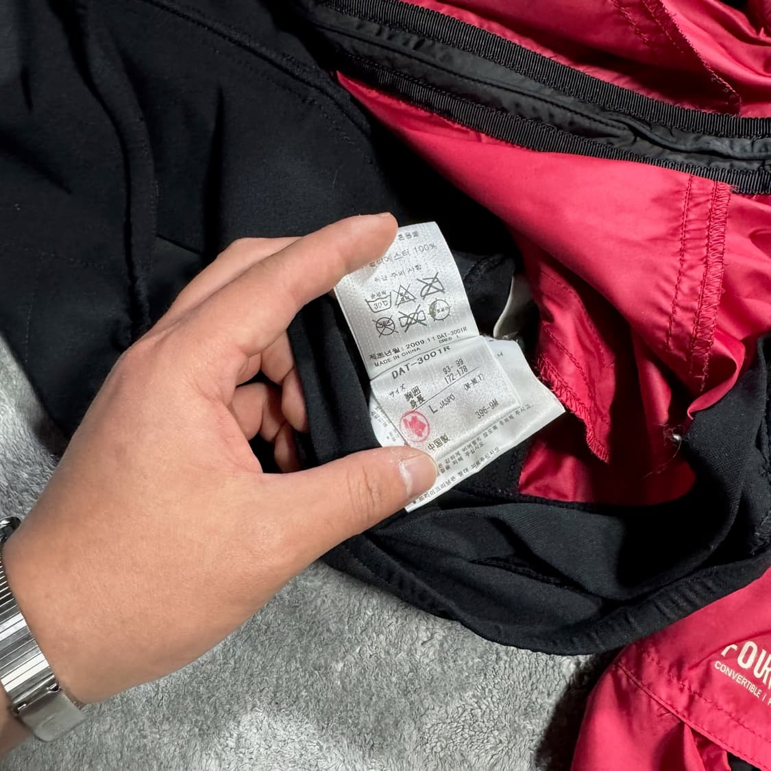 데상트 4ABLE JAKET 바람막이  상품이미지5