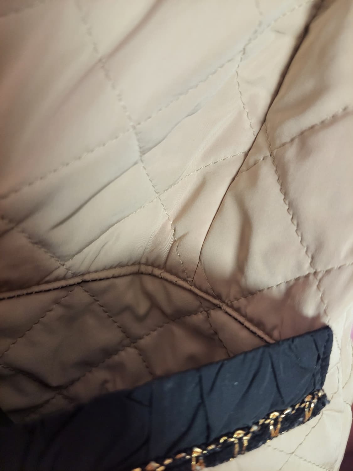 급처상태좋음!레니본 리본 프릴 퀼팅 공주 자켓 점퍼 리즈리사st 상품이미지3