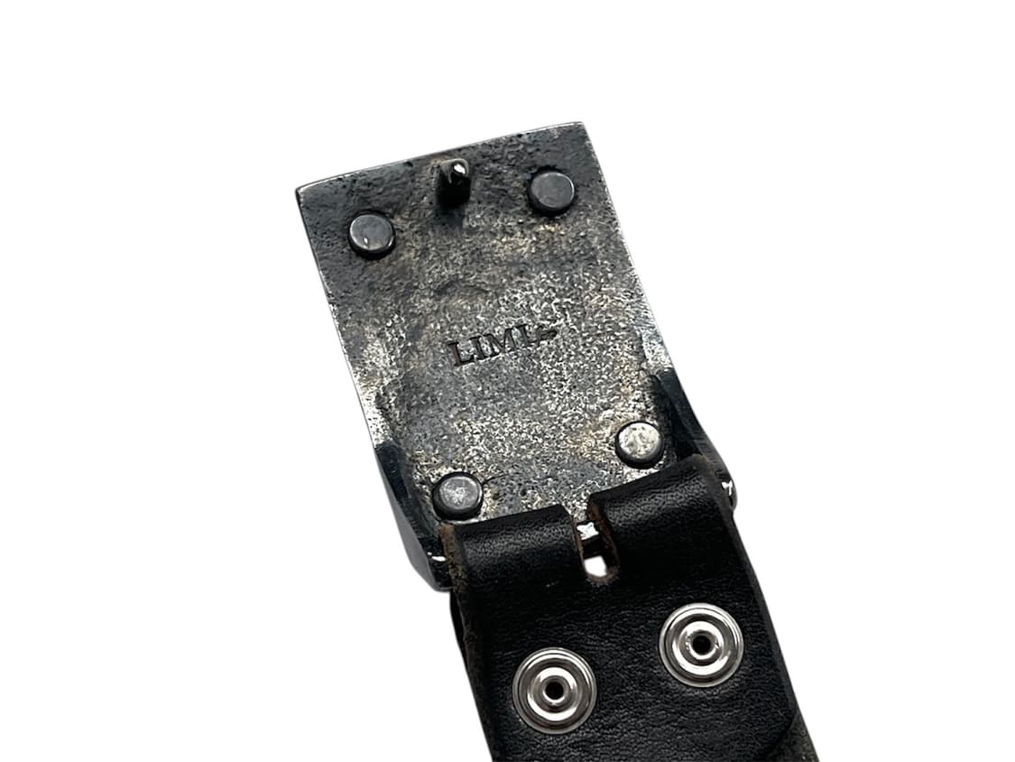 leather patch buckle belt 상품이미지8