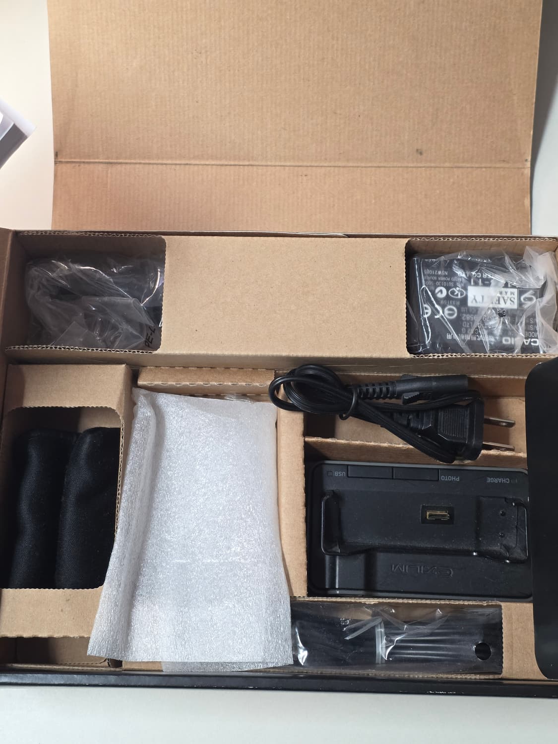 카시오 엑슬림 ex-z500 민트급 풀박스 상품이미지10