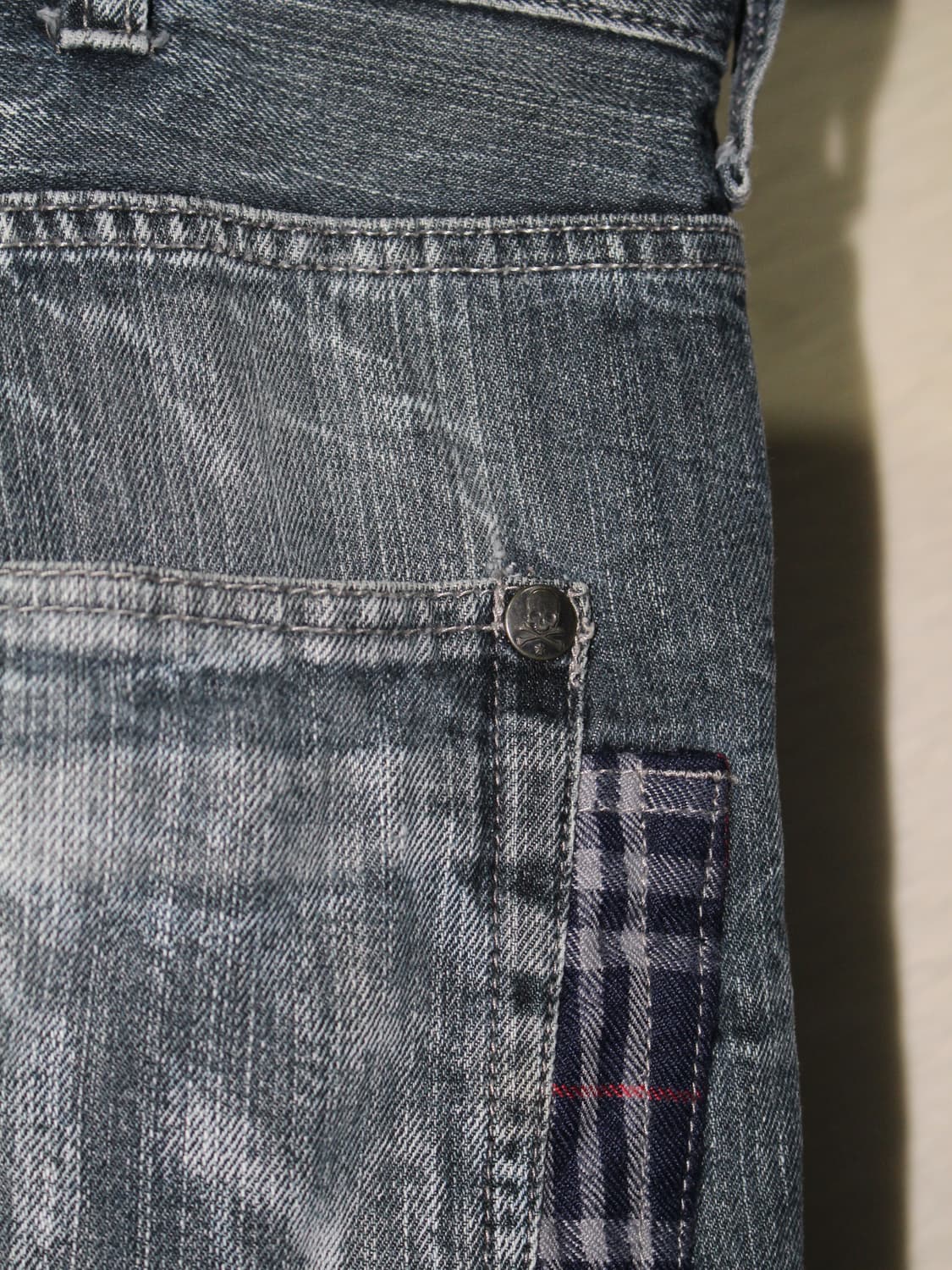 "Wild Life" Oversize Punk Pattern Denim 상품이미지10