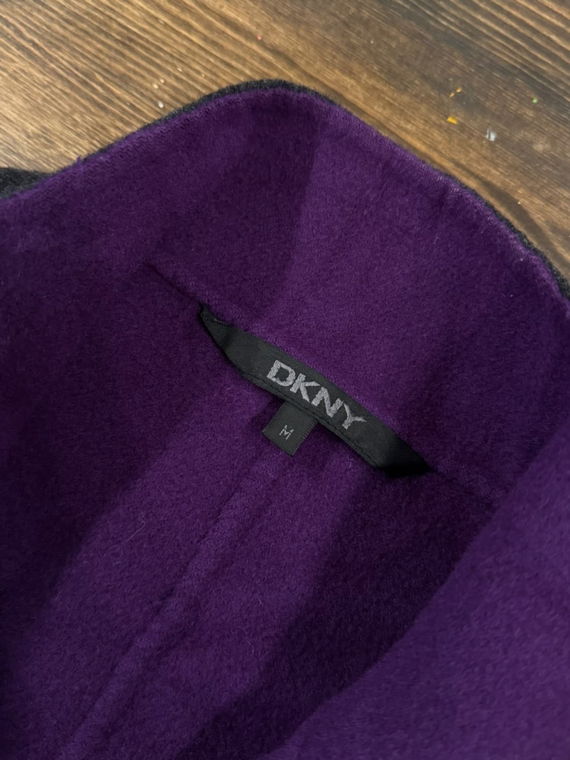 DKNY 투페이스 플란넬 코트 100 상품이미지7