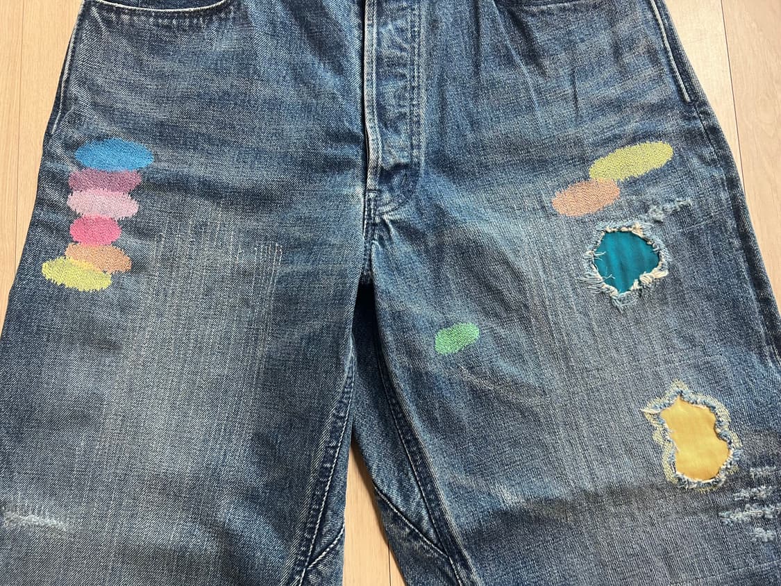 브루나보인 HAPPYBUSH데님 L사이즈 판매 상품이미지2