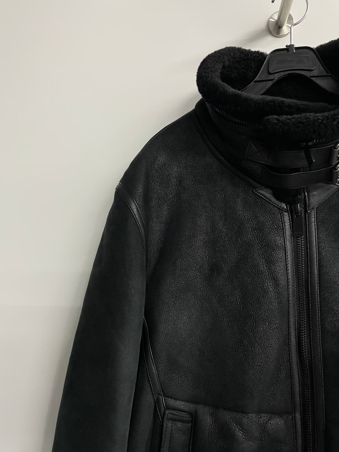 마인드브릿지 천연 양가죽 B-3 무스탕 상품이미지3