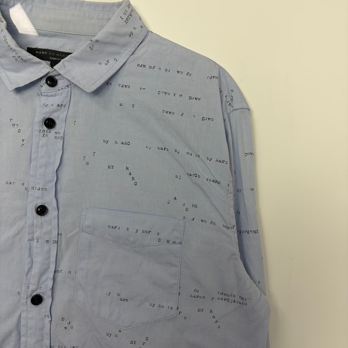 마크제이콥스 레터링 패턴 셔츠 상품이미지4