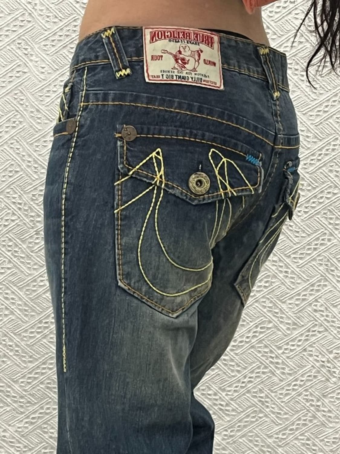 트루릴리전 빌리 자이언트 빅티 00's 데님팬츠 30인치 C06629 상품이미지2