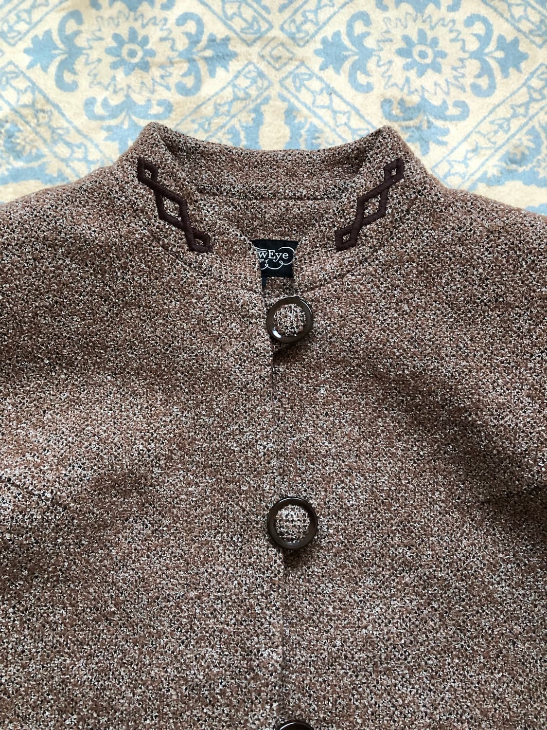 cropped wool ethnic jacket 상품이미지2