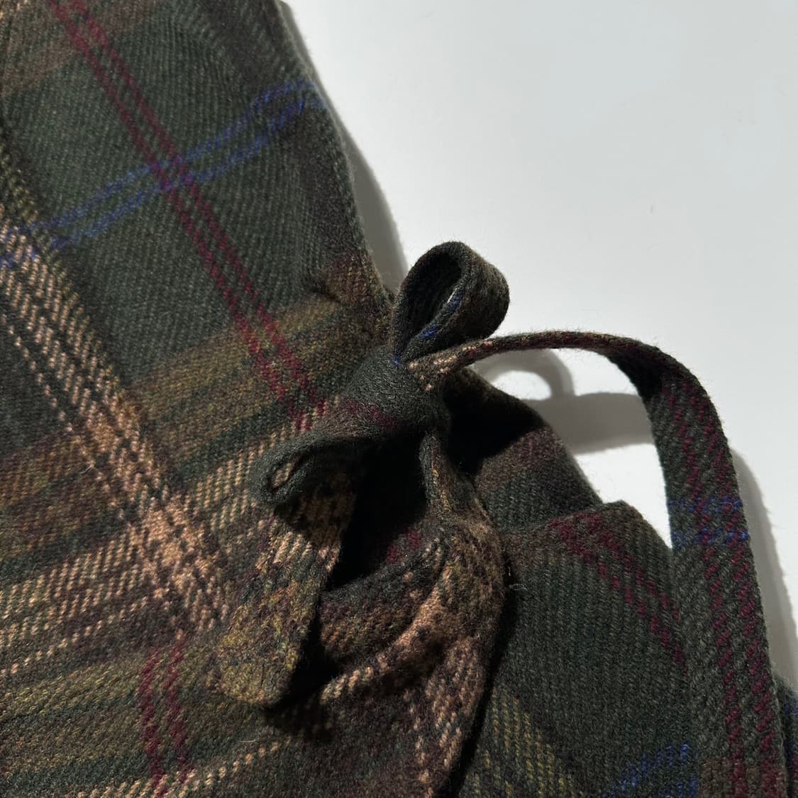 24fw 폴로 랄프로렌 플래드 체크 포 랩 슬리브리스 드레스 원피스 상품이미지8