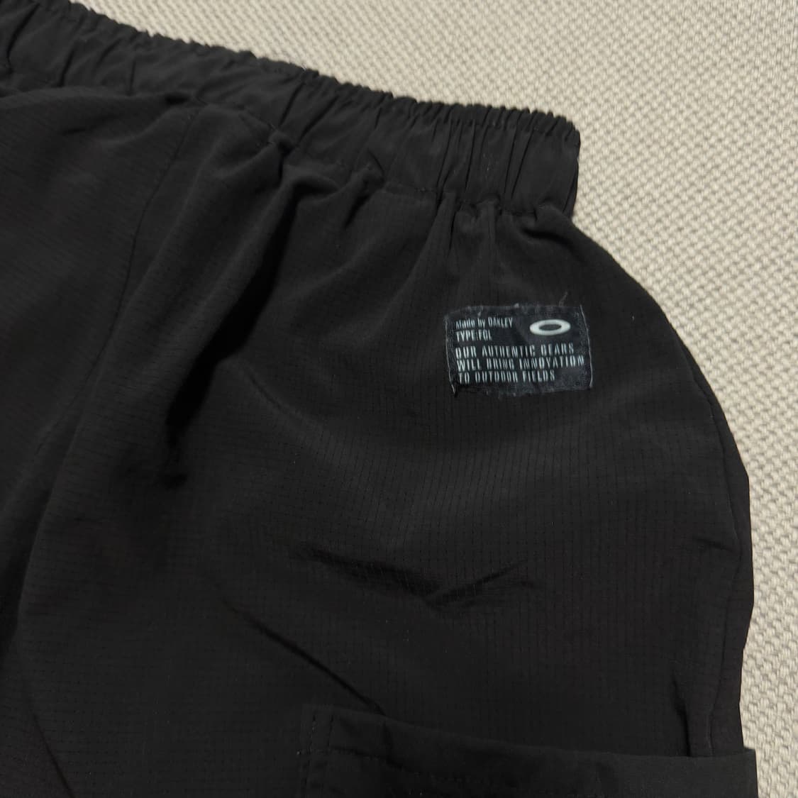 오클리 로고 기능성 반바지 상품이미지3