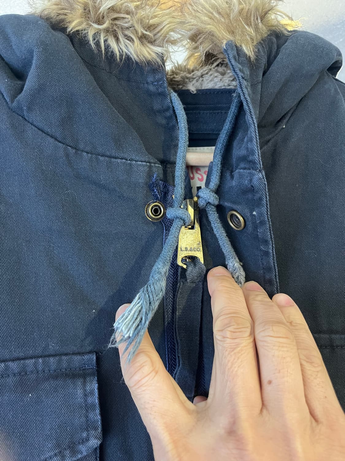 리바이스 마운틴 필드 퍼 라이닝 자켓 (S) 상품이미지5