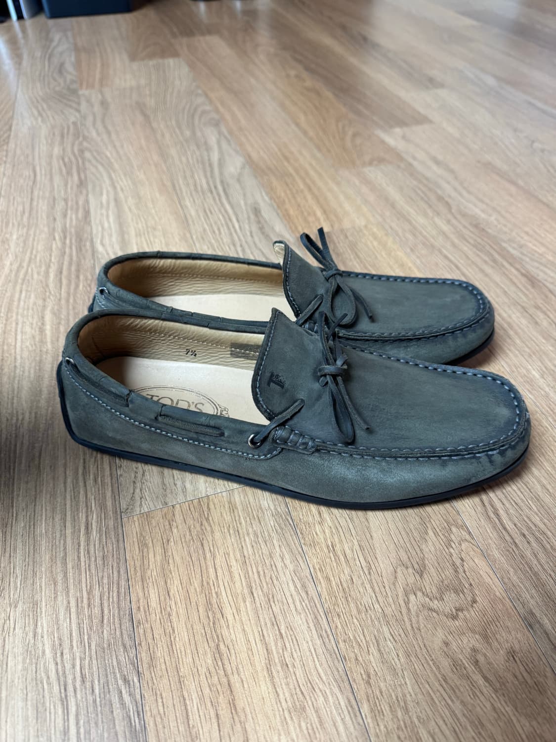 [Tod’s] 토즈 스웨이드 드라이빙 슈즈 7.5 상품이미지5