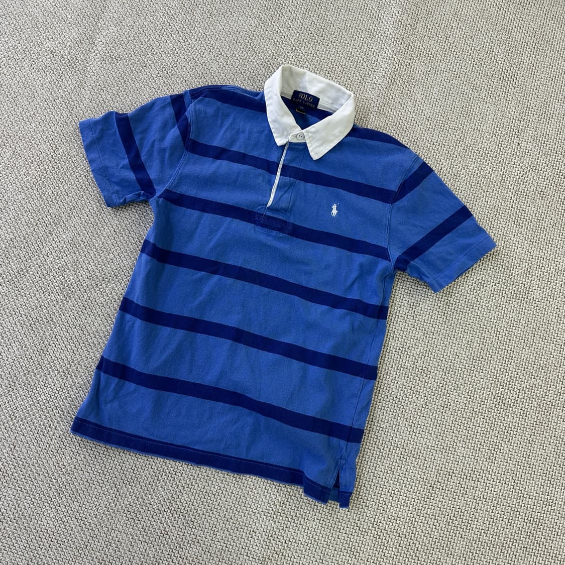 L 키즈 폴로랄프로렌 스트라이프 카라티 0409D 상품이미지1