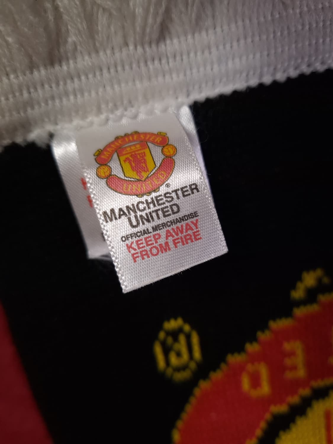 새제품급 오리지날 맨체스터유나이티드 리버서블 머플러 상품이미지2