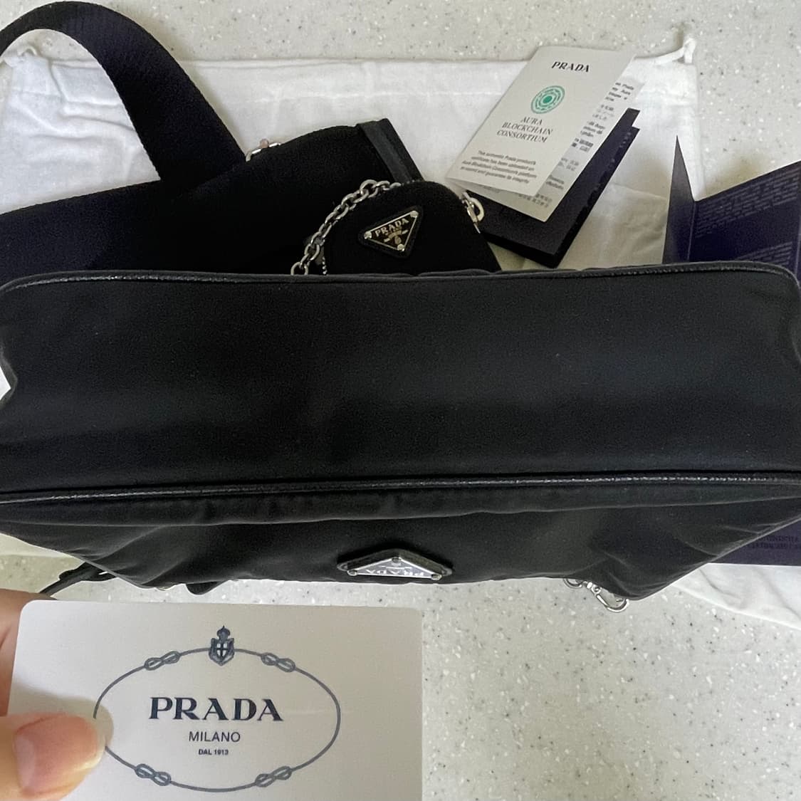 프라다 테수토 리에디션 2005 리나일론 1BH204 상품이미지4