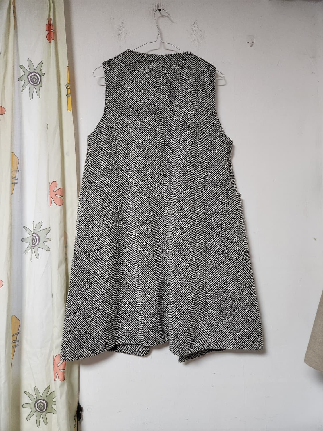 Valley 헤링본 롱 조끼 베스트 10(66~77) 상품이미지2